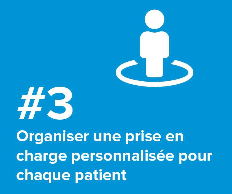 #3 Organiser une prise en charge personnalisée pour chaque patient